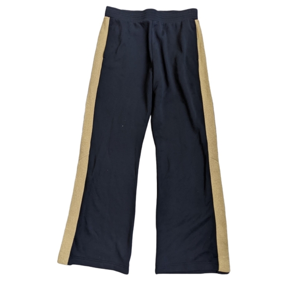 ALL ACCESS Tune Up Metallic Striped Stretch Jersey Track Pants-size large. GUC - Picture 9 of 14